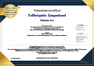 zertifikat dksl zungenband